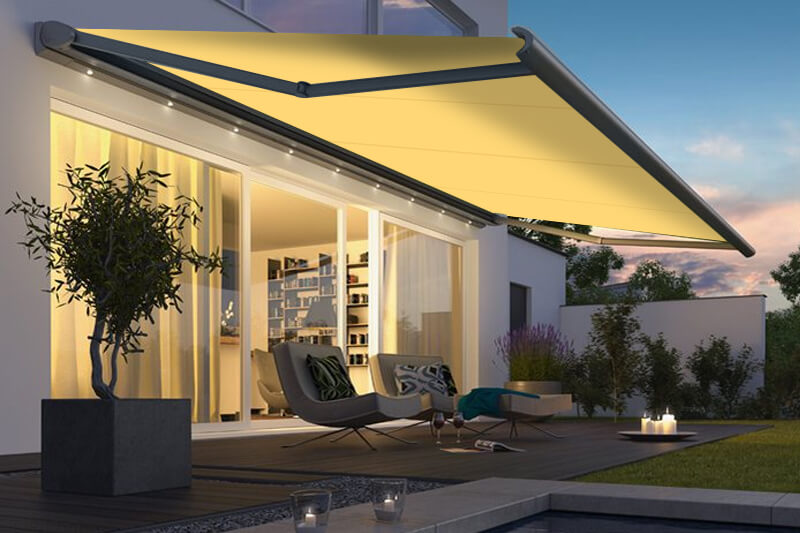 Important applications of electric awnings in the use of large industries
