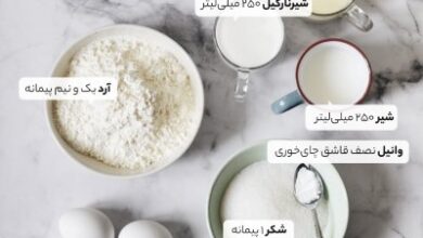 طرز تهیه کیک ترس نرم