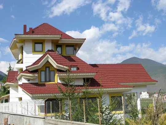 Why are the roofs of some houses gabled?