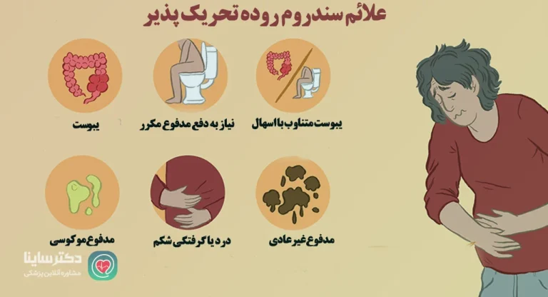 علائم سندروم روده تحریک پذیر