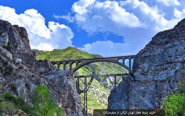 بلیط قطار تهران گرگان