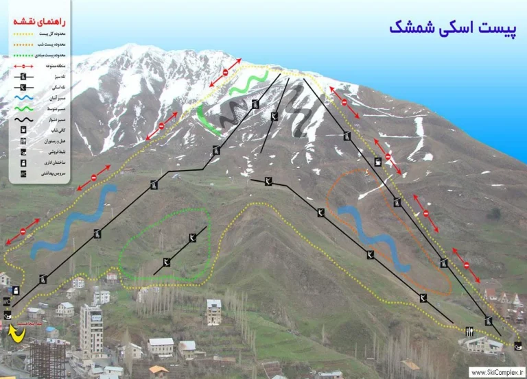 پیست اسکی دیزین
