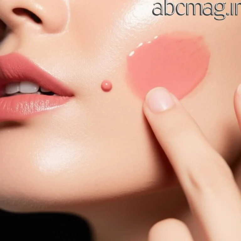 آموزش کامل نحوه زدن رژگونه مایع بدون لک به همراه معرفی بهترین محصولات