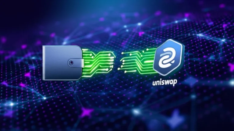 آموزش جامع و گام به گام اتصال کیف پول به یونی سواپ (Uniswap) در سال 2026